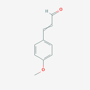 molecular formula C10H10O2 B158666 4-甲氧基肉桂醛 CAS No. 1963-36-6