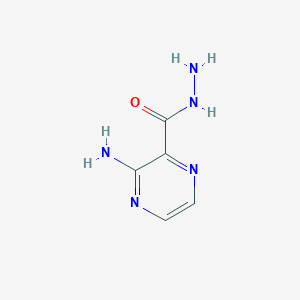 B1586661 3-Aminopyrazine-2-carbohydrazide CAS No. 6761-52-0