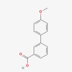 B1586664 4'-Methoxy-[1,1'-biphenyl]-3-carboxylic acid CAS No. 725-05-3
