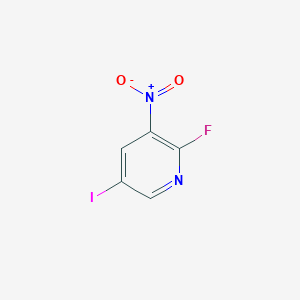B1586669 2-Fluoro-5-iodo-3-nitropyridine CAS No. 426463-16-3