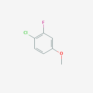 B1586675 4-Chloro-3-fluoroanisole CAS No. 501-29-1