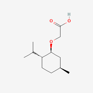 (1S-(1alpha,2beta,5alpha))-((5-Methyl-2-(1-methylethyl)cyclohexyl)oxy)acetic acid