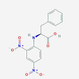 B158668 N-(2,4-Dinitrophenyl)-L-phenylalanine CAS No. 1655-54-5