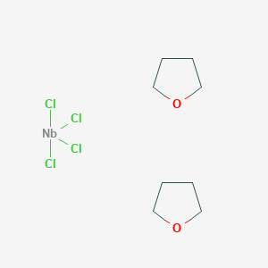 molecular formula C8H16Cl4NbO2 B1586680 四氯双(四氢呋喃)铌 CAS No. 61247-57-2
