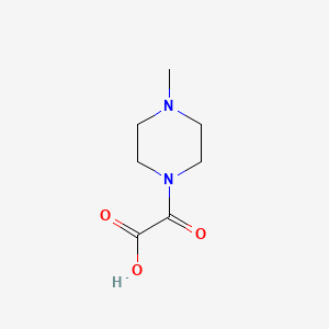 molecular formula C7H12N2O3 B1586691 2-(4-甲基哌嗪-1-基)-2-氧代乙酸 CAS No. 717904-36-4