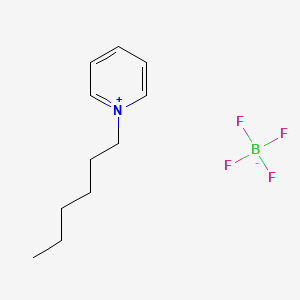 molecular formula C11H18BF4N B1586701 1-己基吡啶四氟硼酸盐 CAS No. 474368-70-2