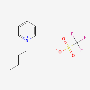 molecular formula C10H14F3NO3S B1586702 1-丁基吡啶三氟甲磺酸盐 CAS No. 390423-43-5