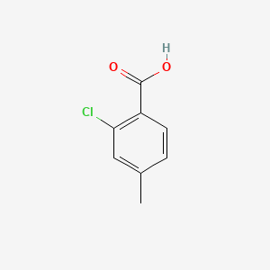 molecular formula C8H7ClO2 B1586708 2-氯-4-甲基苯甲酸 CAS No. 7697-25-8