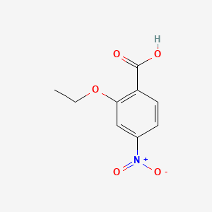 molecular formula C9H9NO5 B1586711 2-乙氧基-4-硝基苯甲酸 CAS No. 2486-66-0