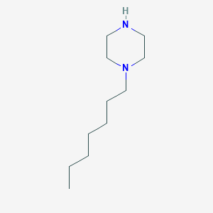 molecular formula C11H24N2 B1586714 1-庚基哌嗪 CAS No. 82502-77-0