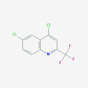 molecular formula C10H4Cl2F3N B1586719 4,6-二氯-2-(三氟甲基)喹啉 CAS No. 18706-33-7