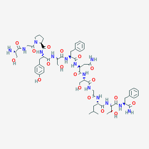 B158672 Salmfamide 2 CAS No. 134439-74-0
