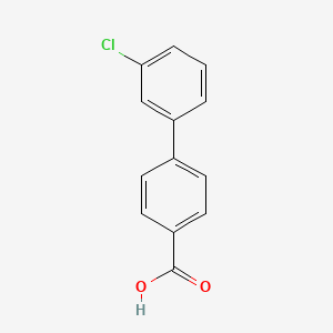 molecular formula C13H9ClO2 B1586725 3'-氯联苯-4-羧酸 CAS No. 5728-43-8