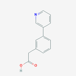 B1586736 3-(3'-Pyridyl)phenylacetic acid CAS No. 597584-62-8