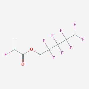 B1586772 2,2,3,3,4,4,5,5-Octafluoropentyl 2-fluoroprop-2-enoate CAS No. 87910-92-7