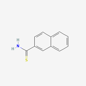 molecular formula C11H9NS B1586778 萘-2-甲硫酰胺 CAS No. 6967-89-1