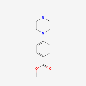 molecular formula C13H18N2O2 B1586797 4-(4-甲基哌嗪-1-基)苯甲酸甲酯 CAS No. 354813-14-2