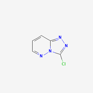 molecular formula C5H3ClN4 B1586798 3-氯-[1,2,4]三唑并[4,3-b]哒嗪 CAS No. 33050-36-1