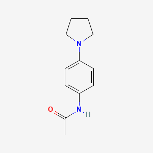 molecular formula C12H16N2O B1586799 N-(4-(吡咯烷-1-基)苯基)乙酰胺 CAS No. 52373-51-0