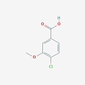 molecular formula C8H7ClO3 B1586809 4-氯-3-甲氧基苯甲酸 CAS No. 85740-98-3