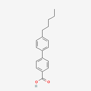 molecular formula C18H20O2 B1586810 4-(4-Pentylphenyl)benzoic acid CAS No. 59662-47-4