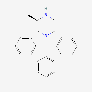 molecular formula C24H26N2 B1586848 (R)-4-N-三苯甲基-2-甲基哌嗪 CAS No. 313657-75-9