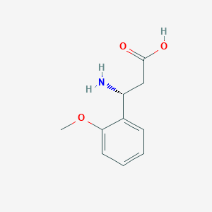 molecular formula C10H13NO3 B1586853 (R)-3-氨基-3-(2-甲氧基苯基)丙酸 CAS No. 780034-13-1