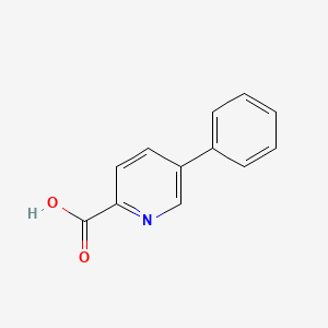molecular formula C12H9NO2 B1586857 5-苯基吡啶-2-羧酸 CAS No. 75754-04-0