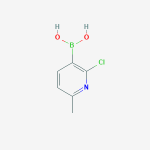 B1586860 2-Chloro-6-methylpyridine-3-boronic acid CAS No. 536693-95-5