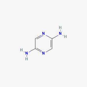 molecular formula C4H6N4 B1586864 吡嗪-2,5-二胺 CAS No. 768386-37-4