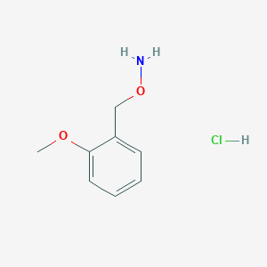B1586865 1-[(Aminooxy)methyl]-2-methoxybenzene hydrochloride CAS No. 317821-72-0