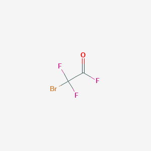 molecular formula C2BrF3O B1586871 溴二氟乙酰氟 CAS No. 38126-07-7