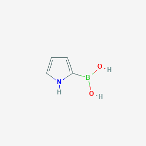 molecular formula C4H6BNO2 B1586875 2-吡咯硼酸 CAS No. 763120-43-0