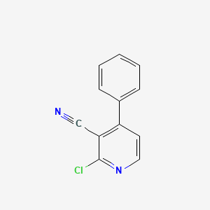 B1586891 2-Chloro-4-phenylnicotinonitrile CAS No. 163563-64-2