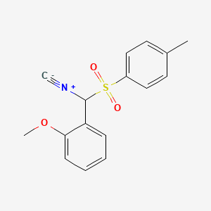 molecular formula C16H15NO3S B1586893 1-(异氰酸（甲苯磺酰）甲基）-2-甲氧基苯 CAS No. 263389-53-3