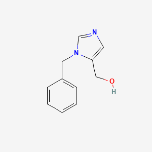molecular formula C11H12N2O B1586894 1-苄基-5-羟甲基-1H-咪唑 CAS No. 80304-50-3