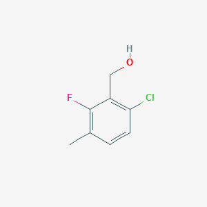 molecular formula C8H8ClFO B1586899 6-氯-2-氟-3-甲基苯甲醇 CAS No. 261762-84-9