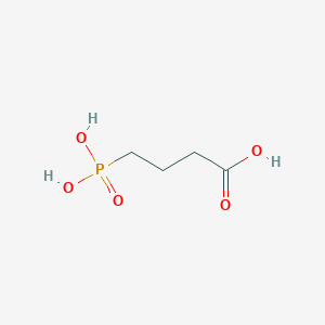 molecular formula C4H9O5P B1586902 4-膦酸丁酸 CAS No. 4378-43-2