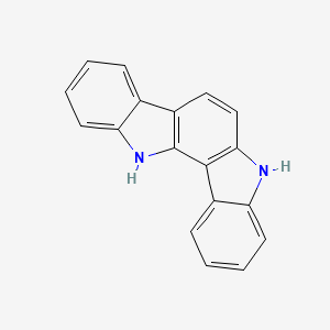 molecular formula C18H12N2 B1586909 5,12-Dihydroindolo[3,2-a]carbazole CAS No. 111296-91-4