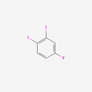 molecular formula C6H3FI2 B1586921 4-Fluoro-1,2-diiodobenzene CAS No. 203059-85-2