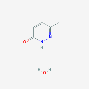 molecular formula C5H8N2O2 B1586922 6-Methylpyridazin-3-ol hydrate CAS No. 7143-82-0