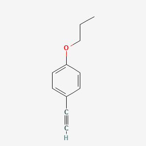 molecular formula C11H12O B1586923 1-Ethynyl-4-propoxybenzene CAS No. 39604-97-2