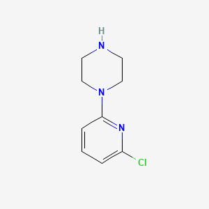 molecular formula C9H12ClN3 B1586938 1-(6-氯吡啶-2-基)哌嗪 CAS No. 87394-54-5