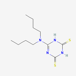 molecular formula C11H20N4S2 B1586941 1,3,5-三嗪-2,4(1H,3H)-二硫酮，6-(二丁基氨基)- CAS No. 29529-99-5