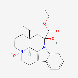 B1586942 Ethyl vincaminate N-oxide CAS No. 52341-36-3