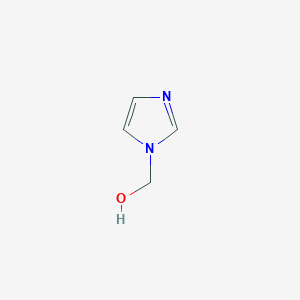 molecular formula C4H6N2O B1586968 1H-咪唑-1-基甲醇 CAS No. 51505-76-1