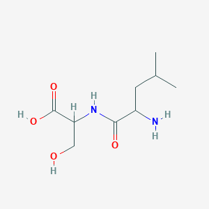 molecular formula C9H18N2O4 B1586969 亮-丝 CAS No. 6209-12-7