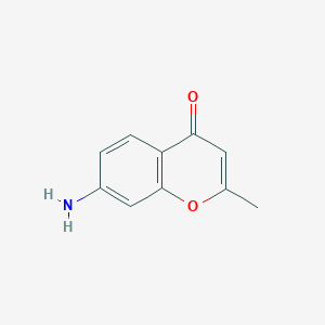 molecular formula C10H9NO2 B1586971 7-氨基-2-甲基色酮 CAS No. 30779-70-5