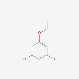 molecular formula C8H8ClFO B1586979 3-氯-5-氟苯乙醚 CAS No. 289039-42-5