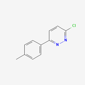 molecular formula C11H9ClN2 B1586987 3-Chloro-6-(4-methylphenyl)pyridazine CAS No. 2165-06-2